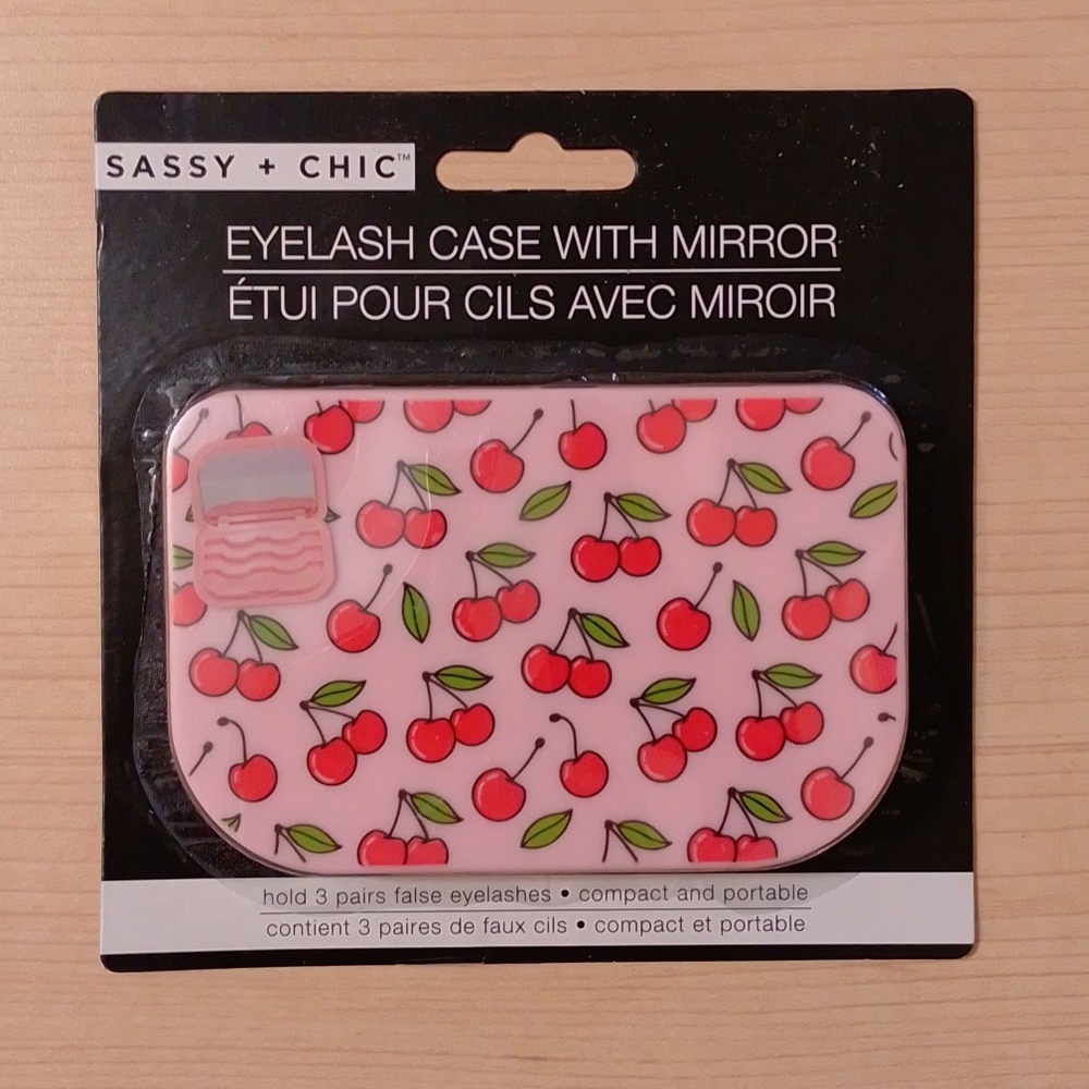 $5 False Eyelash Case with Mirror Travel Organization